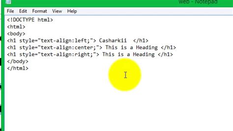How justify text in html
