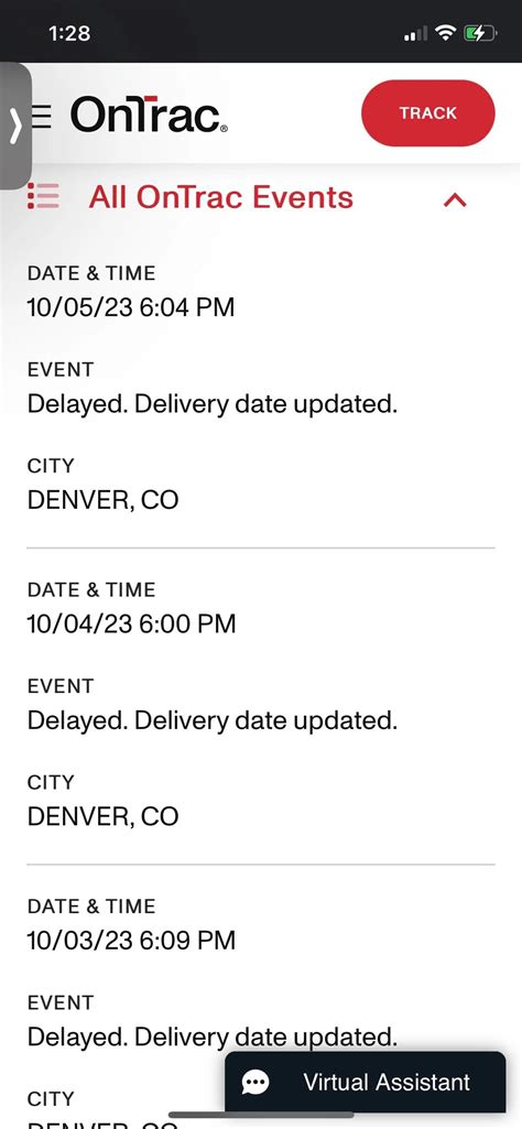 They still had issues, but nothing compared to the last couple of months. Now, almost everything is being held for a week or so, then they're delivering my packages to the wrong house. Luckily that person brings me the packages. When messaged about it, OnTrac refuses to acknowledge they delivered to the wrong house. 2.