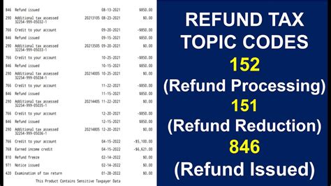 How long after code 846 will i get my refund. There won't be an 846 until that case is worked and closed. I still have a TC571 code on my transcript and it has been there since 11/7/2022. Still waiting!!! I saw the change occur on 10/24/ 2022, and it was future dated to 11/7/2022. Still no change! I also have a TC971 dated on 08/01/2022. TC570 code dated 07/25/2022. 