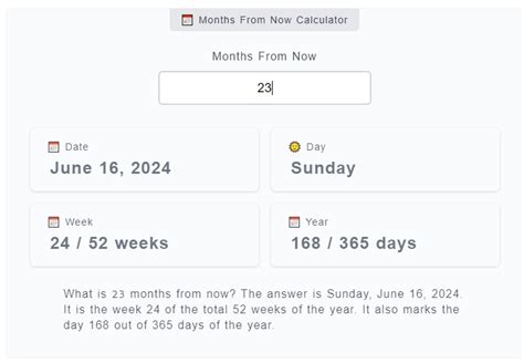 How many days, months, and years are there between two dates? ... See how long remains before a deadline or exactly when those 30 days are up. Calendar with Logo (PDF) . How long ago was 18 months