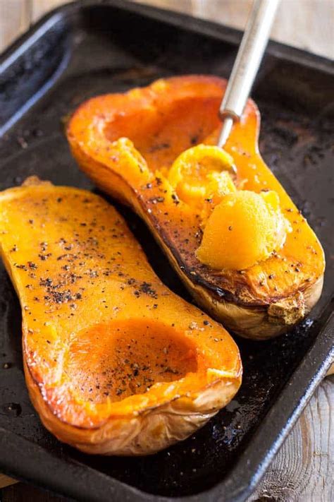 How long butternut squash in oven