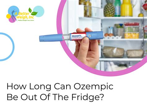 How long can ozempic be out of the refrigerator. If you left Trulicity out of the fridge overnight at room temperature, it could be returned to the fridge and used as usual. Trulicity can be left at room temperature for up to 14 days, so as long as you return it to the fridge in less than 14 days, you will be able to continue using it as long as the total time stored at room temperature does ... 