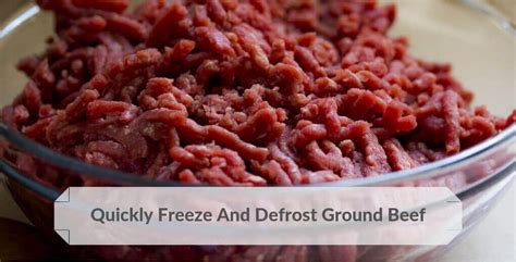 How long can you freeze ground beef? - USDA