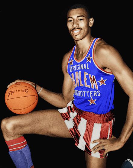 Bio. One of the most famous and dominant players in Harlem Globetrotters history, Wilt "The Stilt" Chamberlain began his professional career in 1958 when the Globetrotters signed the University of Kansas standout to one of the largest contracts in sports. The 7-1 center was often quoted that his time with the Globetrotters was the most ... . 