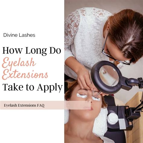 How long do eyelash extensions take. September 12, 2017. A full set of eyelash extensions takes anywhere from 90 to 180 minutes to apply. It’s a big chunk of time, right? Why does it take so long to apply eyelash extensions? Xtreme Lashes® considers a full … 