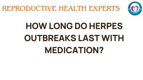 How long do herpes outbreaks last without medication.  Recurrent outbreaks are ...