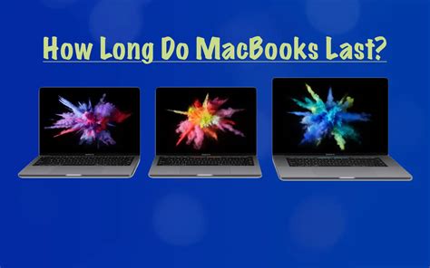How long do macbooks last. Extreme daily use – under 3 years: MacBooks subject to extremely demanding use like advanced video editing, heavy multitasking, complex 3D modelling etc. for 10+ hours daily will experience accelerated wear and may last under 3 years. So a MacBook used lightly just for web browsing and email can last over 7 years. But one … 