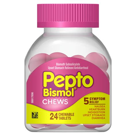 How long do pepto bismol tablets last. 