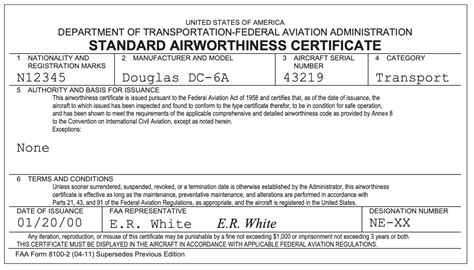 How long does a certificate of airworthiness last