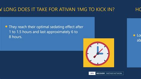 How long does ativan take to kick. Other health conditions: Do not take Ativan if you have narrow-angle glaucoma, sleep apnea, or severe lung disease. Ativan Warnings Children under 12 years of age: Although sometimes prescribed off-label for younger children, Ativan is not approved by the Food and Drug Administration (FDA) for use by children under 12 years old. 