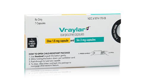 The starting dosage of VRAYLAR is 1.5 mg once daily. The recommended dosage range is 1.5 mg to 6 mg once daily. The dosage can be increased to 3 mg on Day 2. Depending upon clinical response and tolerability, further dose adjustments can be made in 1.5 mg or 3 mg increments.. 