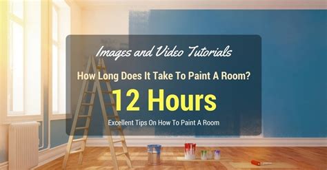 How long does it take to paint a room. Step 4: Painting (3-4 hours for each coat, variable time for drying) The most exciting part of the process is here. The actual painting of the house can take you around 3-4 hours for each room. If you’re trying to paint different colours with different designs, it may take some extra time. Opt for a wider roller if you’re painting a uniform ... 
