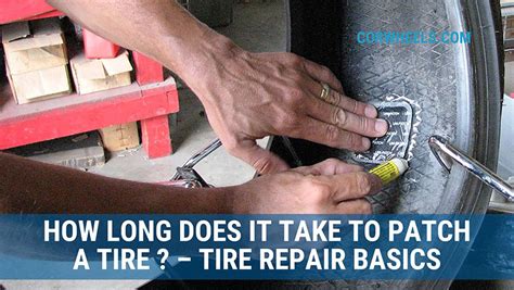 How long does it take to patch a tire. The average price to repair a tire in 2023 varied from an estimated $20 to $50, but there are special cases that can run $100 or more. Fortunately, vehicle owners have options. For those who ... 