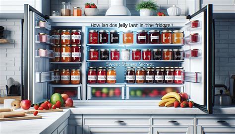 How long does jelly keep out of the fridge. .  ...