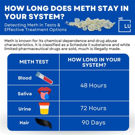 How long does meth stay in your system 