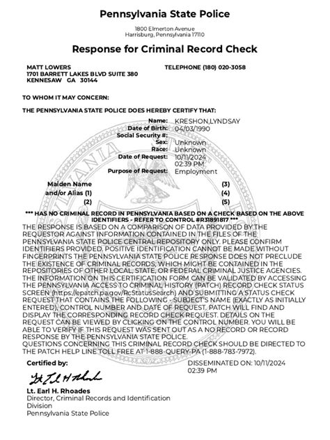 How long does pa patch background check take.  If you receive a “Request under Re...