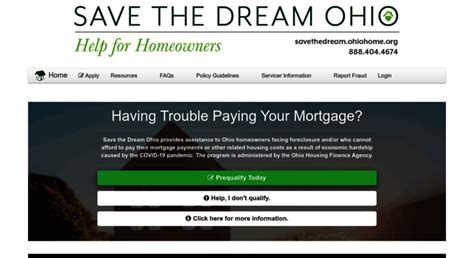 Save the Dream Ohio is back! OHFA has received 