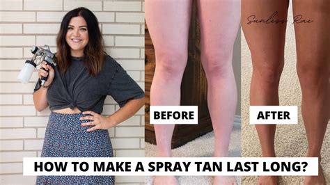How long does spray tan last. How Long Does A Spray Tan Last? A good quality spray tan will last up to a week, though it does vary according to your skin regime and the depth of the spray tan you opt for. A light bronze can fade in around 5 days, while a darker shade will stay put for a good week. 