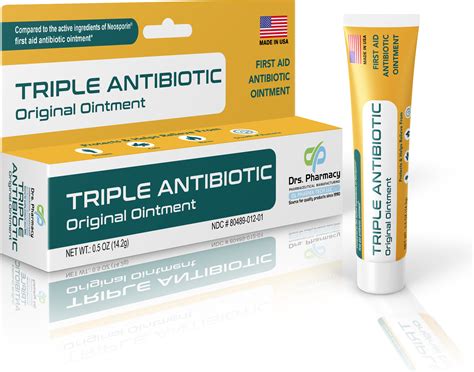 How long does triple antibiotic ointment take to work.  It can also be used t...