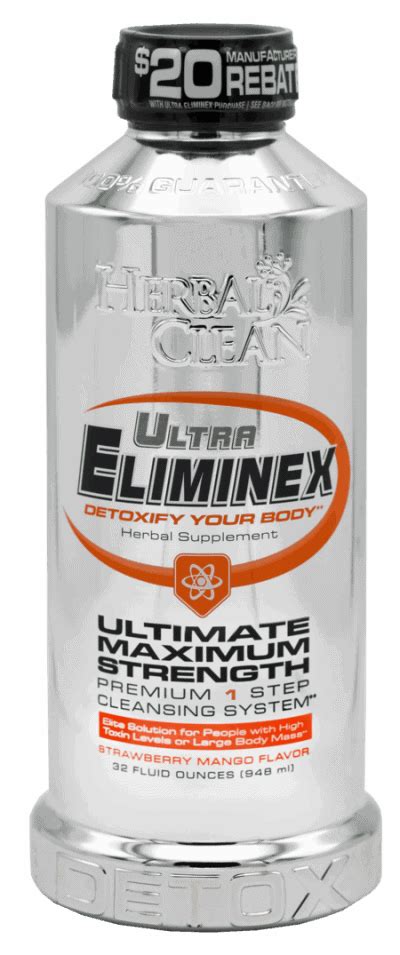 Ultra Eliminex was launched around five years ago, and was immediately seen as one of the most potent detox drinks available due to its ingredients, and had immediate positive user reviews. It .... 