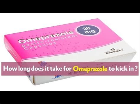 How long for omeprazole to kick in