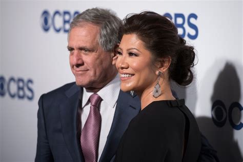 How long has julie chen been married. Julie Chen got married to media executive Les Moonves in 2004, with the two going on to become a power couple in media. Their marriage has been an inspiration to many until recent years when several allegations of sexual assault were brought against Julie Chen's husband, Les Moonves. 