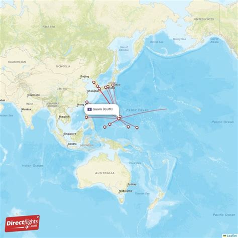 How long is a flight to guam