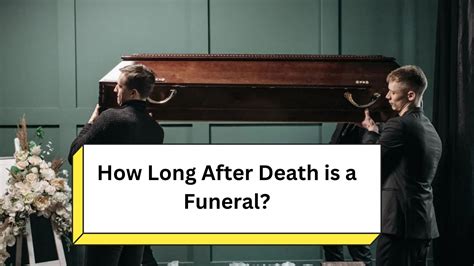 How long is a funeral after death.  This guide explores traditions, timelines, an...
