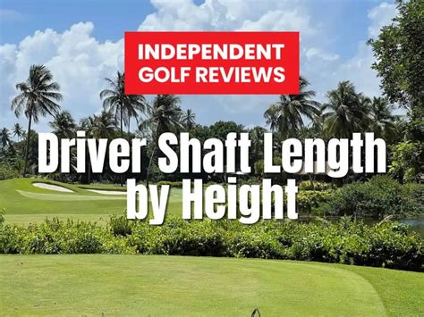 How long is a standard driver shaft