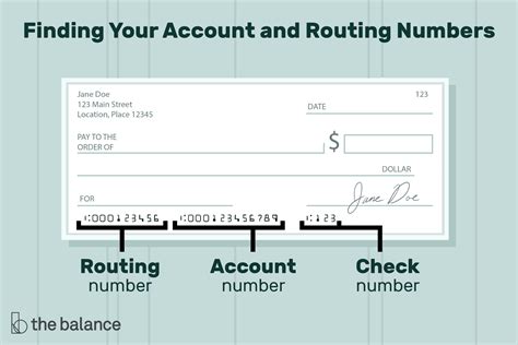 How long is account number on check