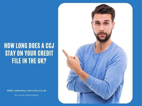 How long is ccj on credit file