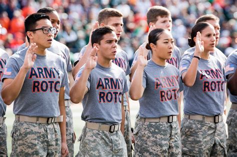 The Reserve Officer Training Corps (ROTC) prepares college stu