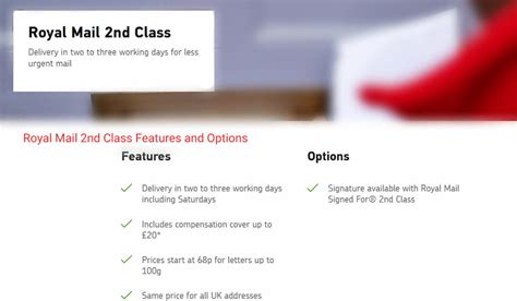 How long is second class delivery