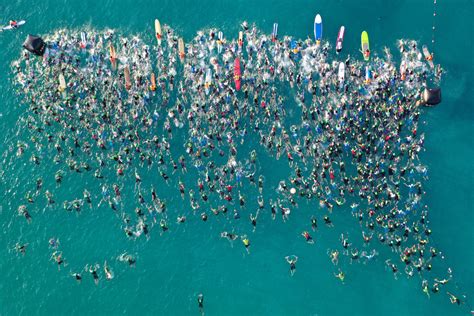 How long is swim in ironman