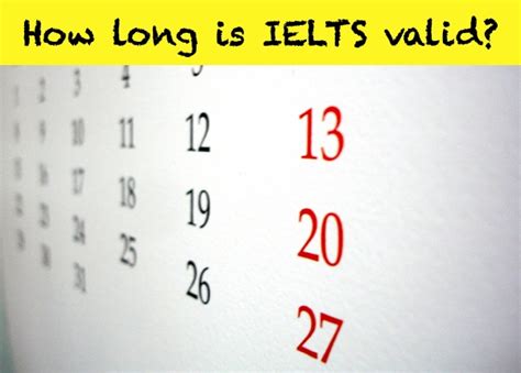 How long is valid ielts certificate