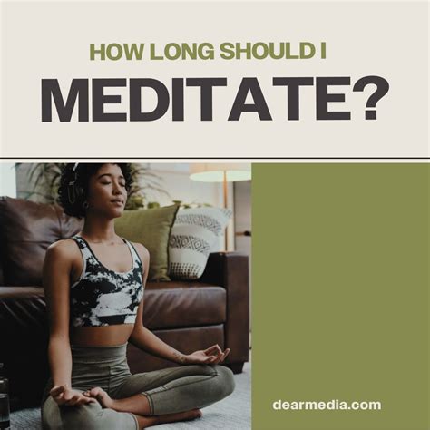 How long one should meditate