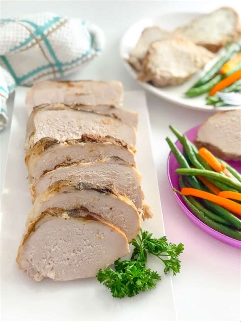 How long pork loin in crock pot