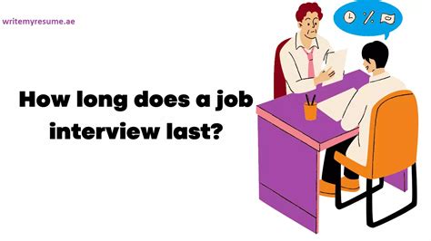 How long should an interview last