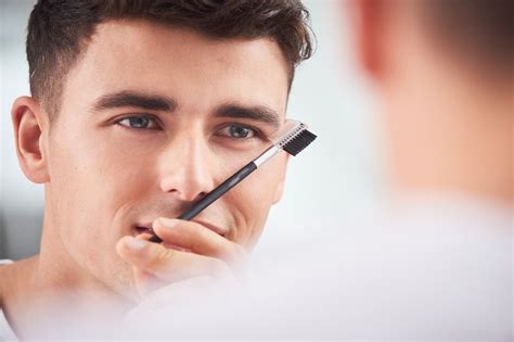 How long should mens eyebrows be