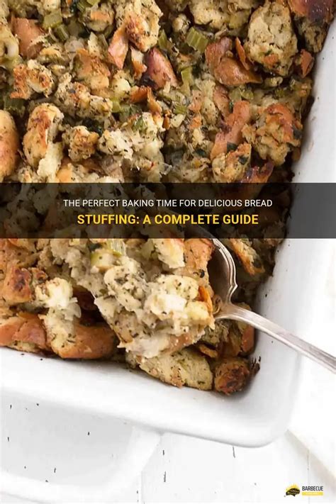 How long to bake stuffing in pan