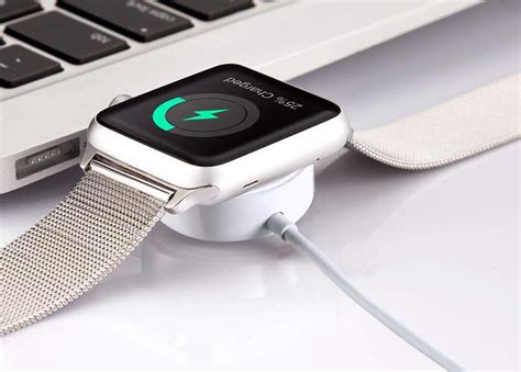 How long to charge the apple watch. Try a different Apple Watch Magnetic Charging Cable or USB-C Magnetic Fast Charging Cable, and a different USB Power Adapter. If your Apple Watch is out of power, you might need to wait a few minutes for the lightning bolt to appear after you start charging your device. If your Apple Watch still won't charge, force it to restart. Press and hold ... 