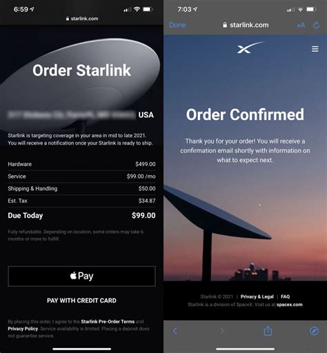Try Starlink for 30 days and if not satisfied, get a full refund. Work and play at remote locations. $150/mo for service, with a hardware cost of $599. 30 day trial with full refund if not satisfied.. 