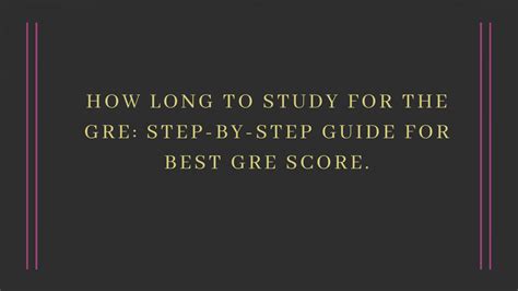 How long to study for gre. Feb 27, 2024 · Here’s how we recommend you create your 3-month GRE study plan! 6-Month GRE Study Guide. If you have many other commitments in your life, this 6-month study guide is for you. It can be difficult to manage your time well, especially if your schedule is full and you have very little free time. 