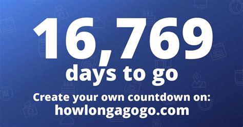 How long until July 13th 2800? howlongagogo.com