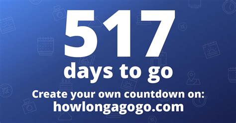 How long until March 16th 5571? howlongagogo.com