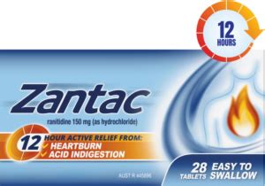 How long until zantac works in infants