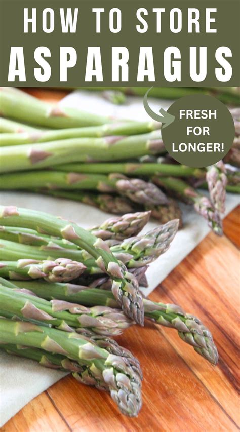 How long will asparagus keep in fridge