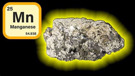 How manganese is formed