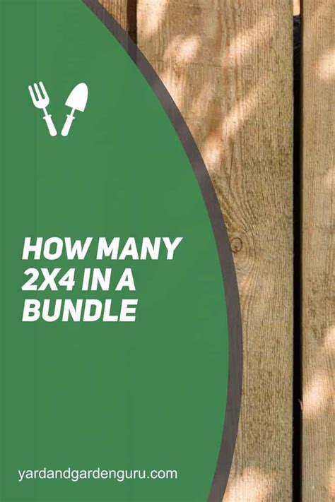 The length of each 2×4 in this bundle will