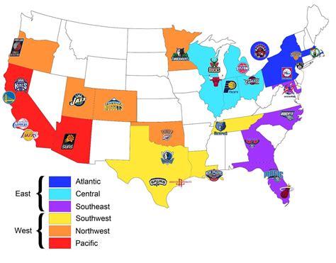 How many NBA teams are located in the US and how many are …